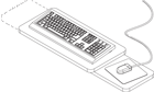 Keyboard Tray   Plastic     TR2000