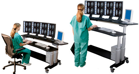 Dual Tier PACS Workstation DT7236