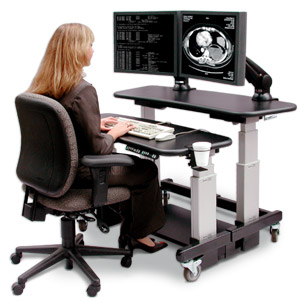 Dual Tier PACS Workstation - DT4836 black