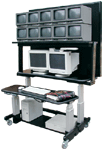 Dual Tier Cart DT7236 - Dispatch Center