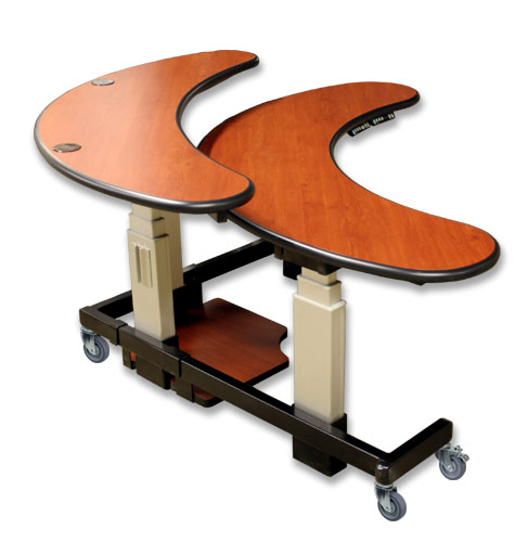 Banana Corner Dual Tier Cart 6464 Wild Cherry