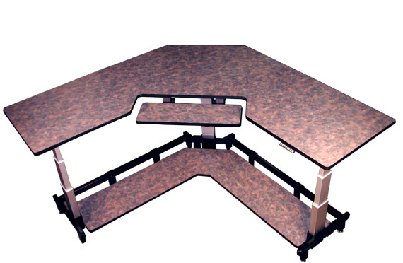 Corner Single Tier STC8484 front view