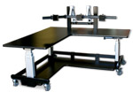 Corner Single Tier STC7272_2424 - black ergo arm
