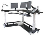 Corner Single Tier STC8460_3030 black