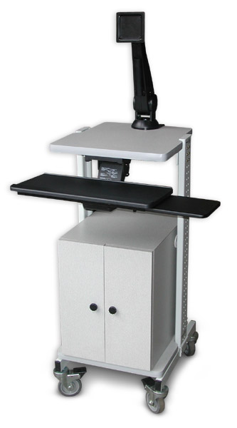 SmartCart SC182042 with storage cabinet